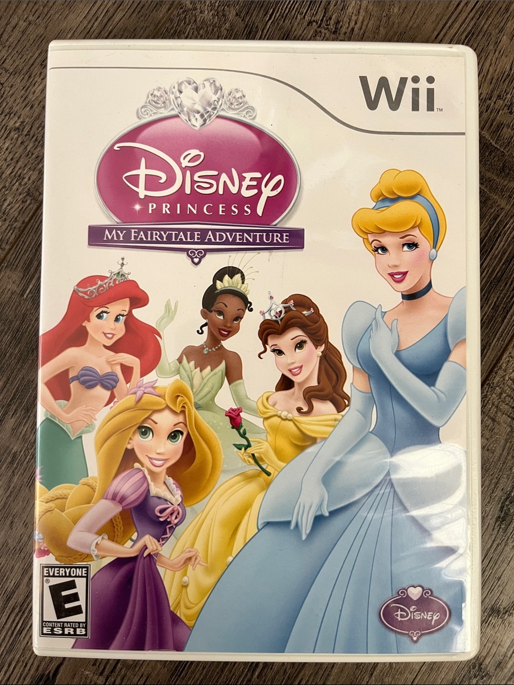 Wii Disney Princess My Fairytale Adventure game in great condition.